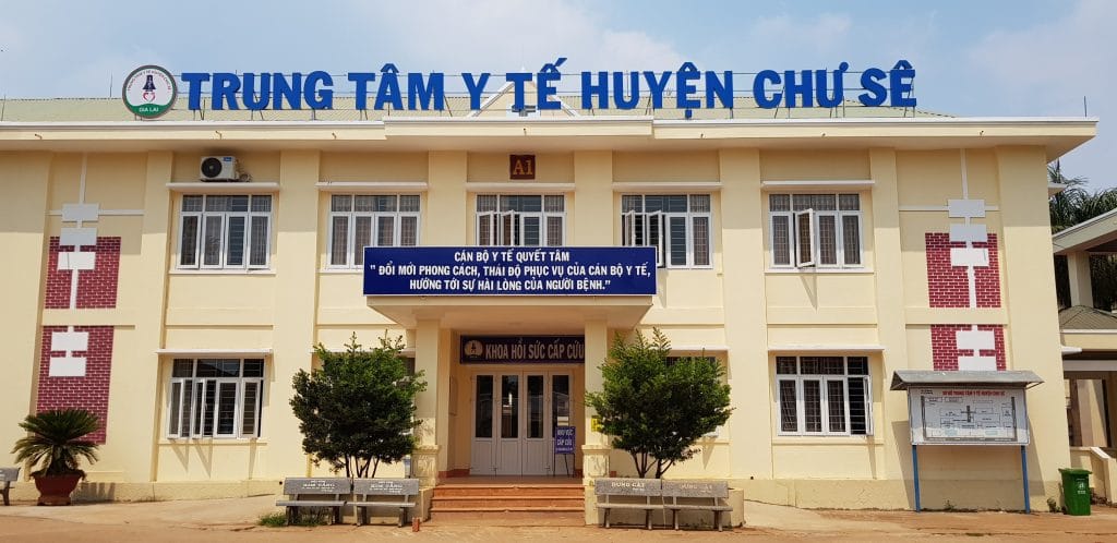 Trung tâm Y tế huyện Chư Sê - Xe Cứu Thương Gia Lai