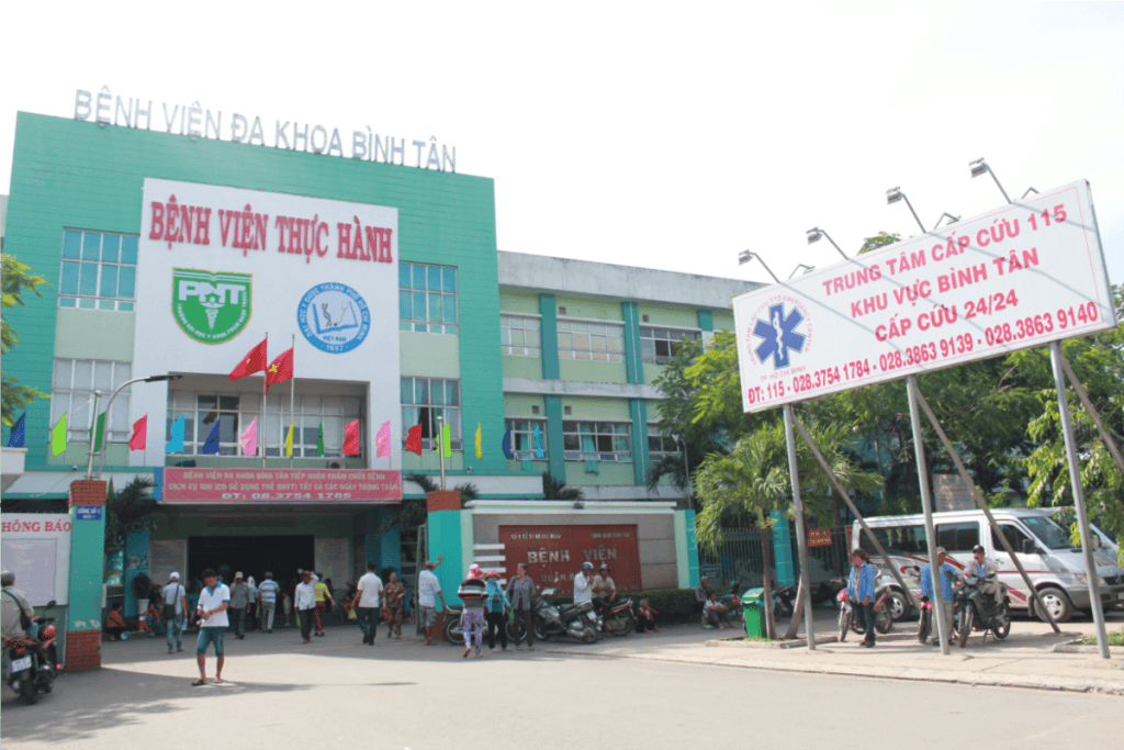 Bệnh viện Quận Bình Tân - Xe Cứu Thương Quận Bình Tân