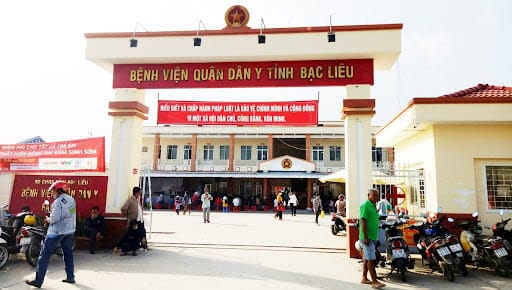Bệnh Viện Quân Dân Y Bạc Liêu - xe cứu thương Bạc Liêu