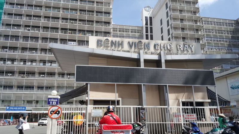 Bệnh viện Chợ Rẫy - xe cứu thương tphcm