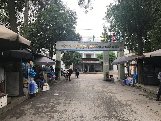 Bệnh viện Đa khoa Phố Nối - xe cứu thương Hưng Yên