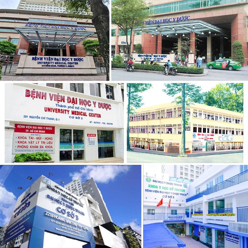 Bệnh viện Đại học Y Dược TP.HCM - xe cứu thương tphcm