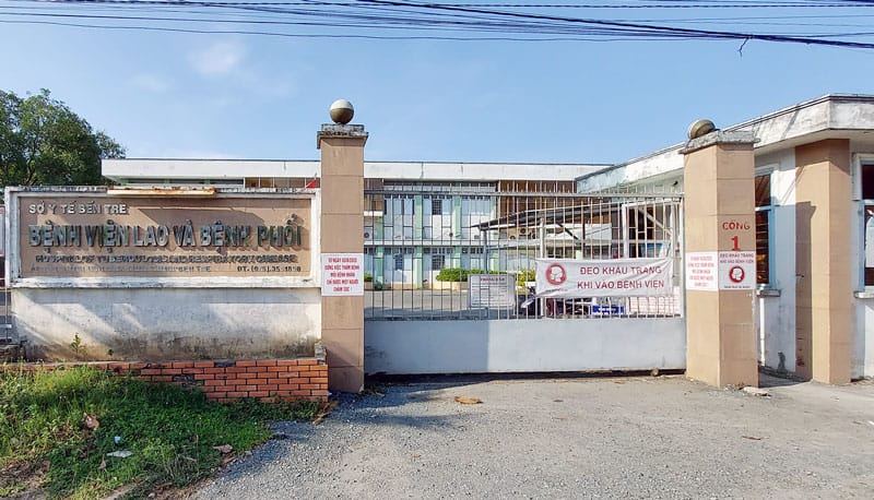 Bệnh viện Lao và bệnh phổi Bến Tre - xe cứu thương Bến Tre