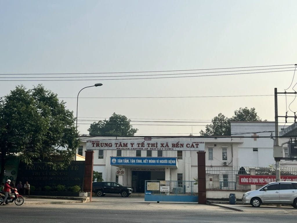 Trung tâm Y tế TP. Bến Cát - Xe Cứu Thương Bến Cát