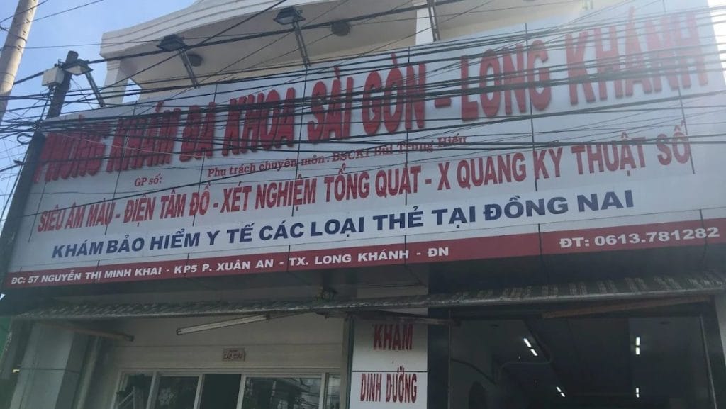 Phòng Khám Đa Khoa Sài Gòn - Long Khánh - Xe Cứu Thương Long Khánh
