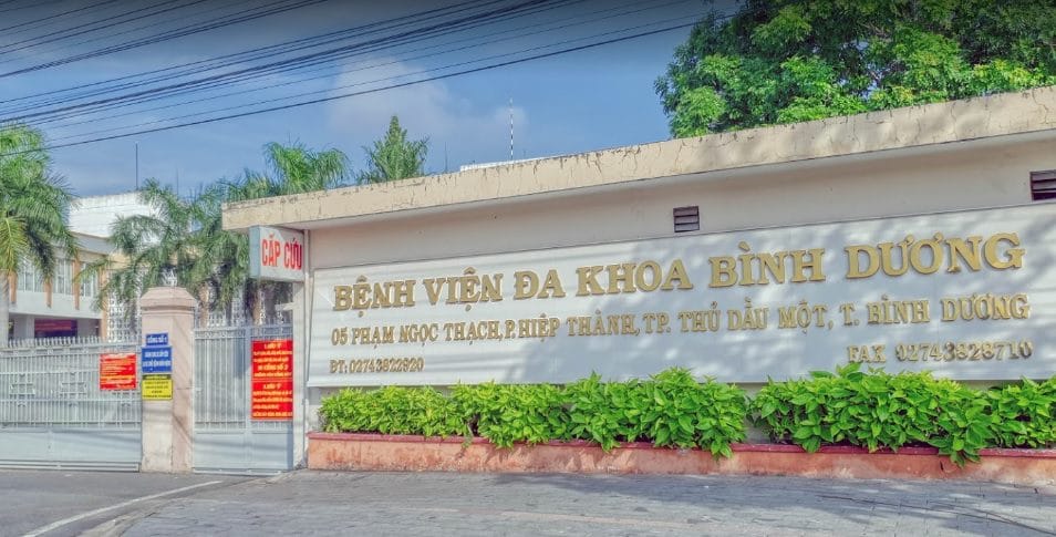 Bệnh Viện Đa Khoa Bình Dương - Xe Cứu Thương Thủ Dầu Một