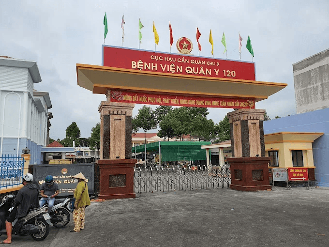 Bệnh viện Quân Y 120 - Xe cứu thương Mỹ Tho